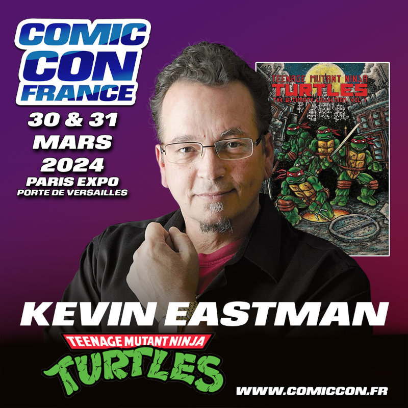 Comic Con France : Kevin Eastman