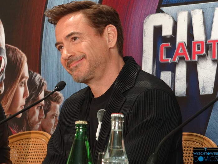 Conférence de presse Captain America : Civil War
