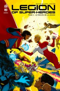 Legion of super-heroes tome 2 : Le procès de la Légion (août 2021, Urban Comics)