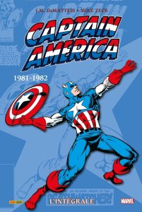 Captain America L'intégrale 1981-1982 (février 2025, Panini Comics)