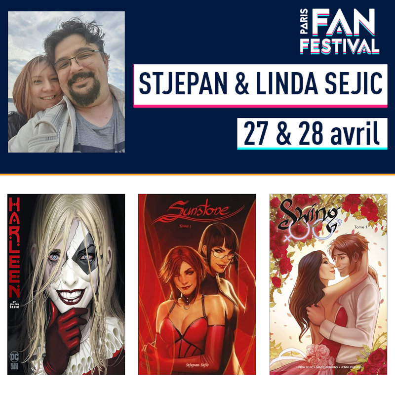 Paris Fan Festival : Stjepan et Linda Sejic