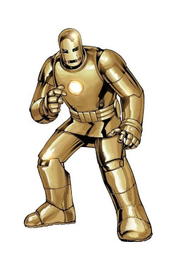 Iron Man - 1ere armure dorée
