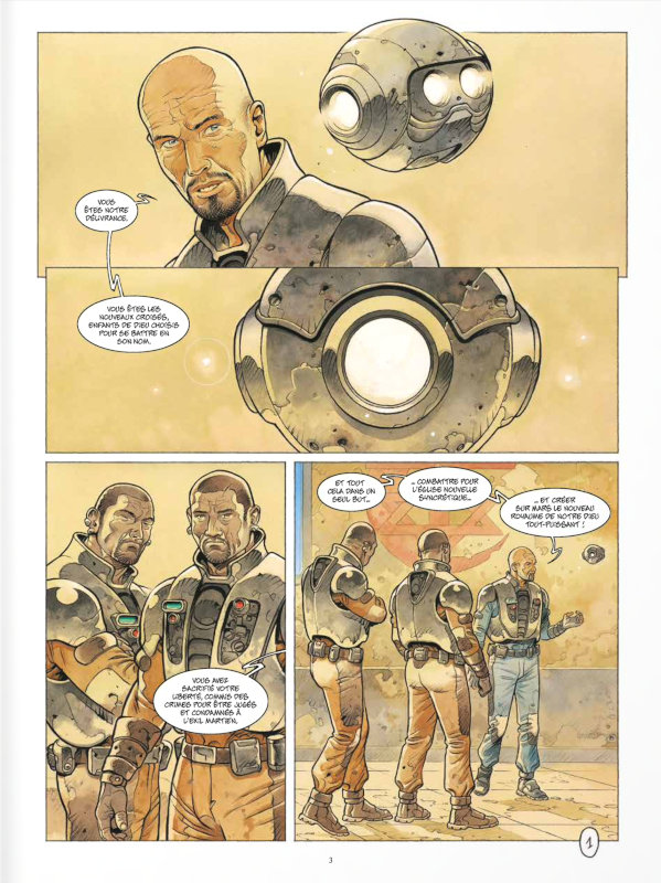 Autres bulles : On Mars tome 3