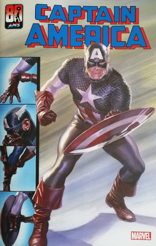 Captain America 80 ans Panini Comics