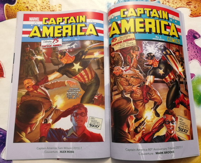 Captain America fascicule Panini Comics