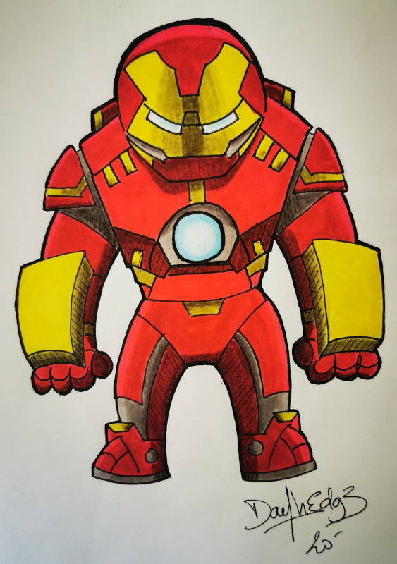 Une case en moins ! Iron Man / Hulkbuster