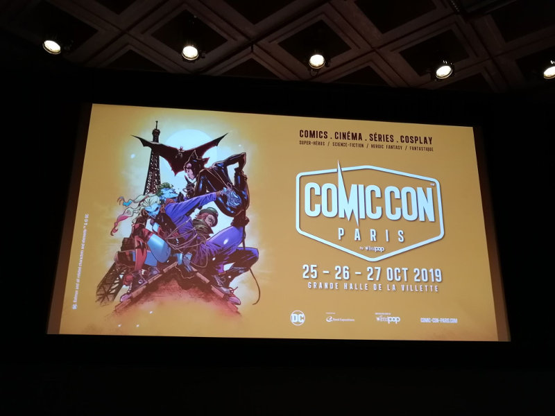 Comic Con Paris : Conférence de presse