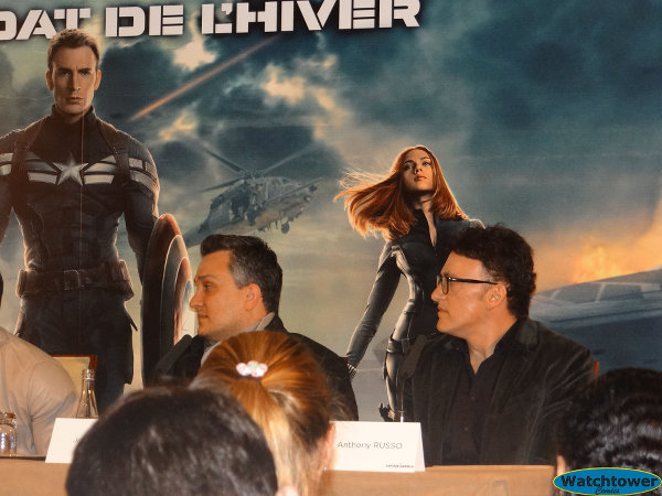 Conférence de presse Captain America 2