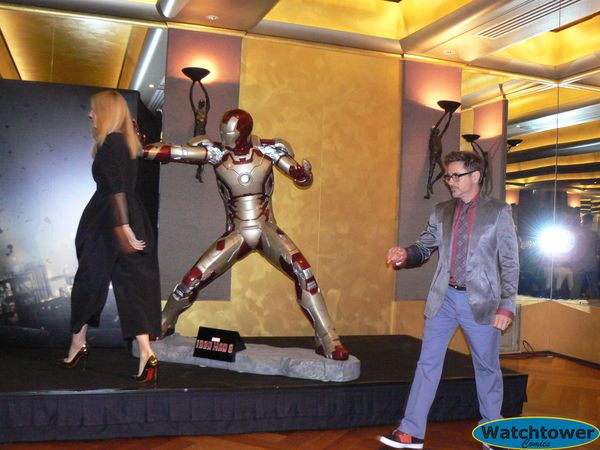 Conférence de presse Iron Man 3
