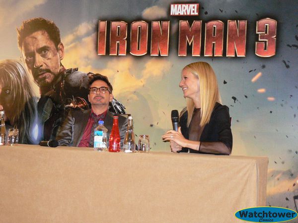 Conférence de presse Iron Man 3
