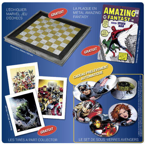 Figurine Marvel DC Eaglemoss / Collection Jeu d'Échecs / Chess