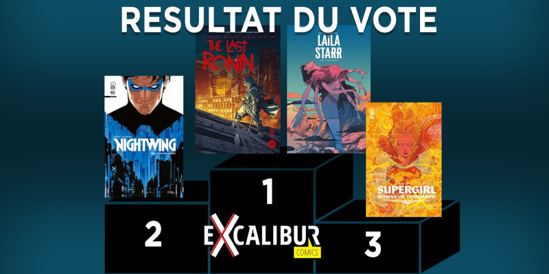 Excalibur Awards 2022 : Le vote Excalibur Comics