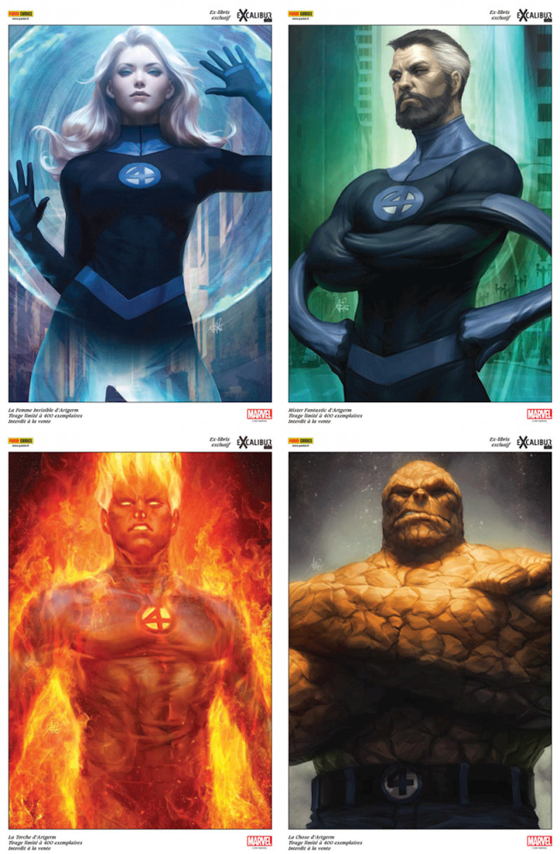 Excalibur Comics les 60 ans des Quatre Fantastiques