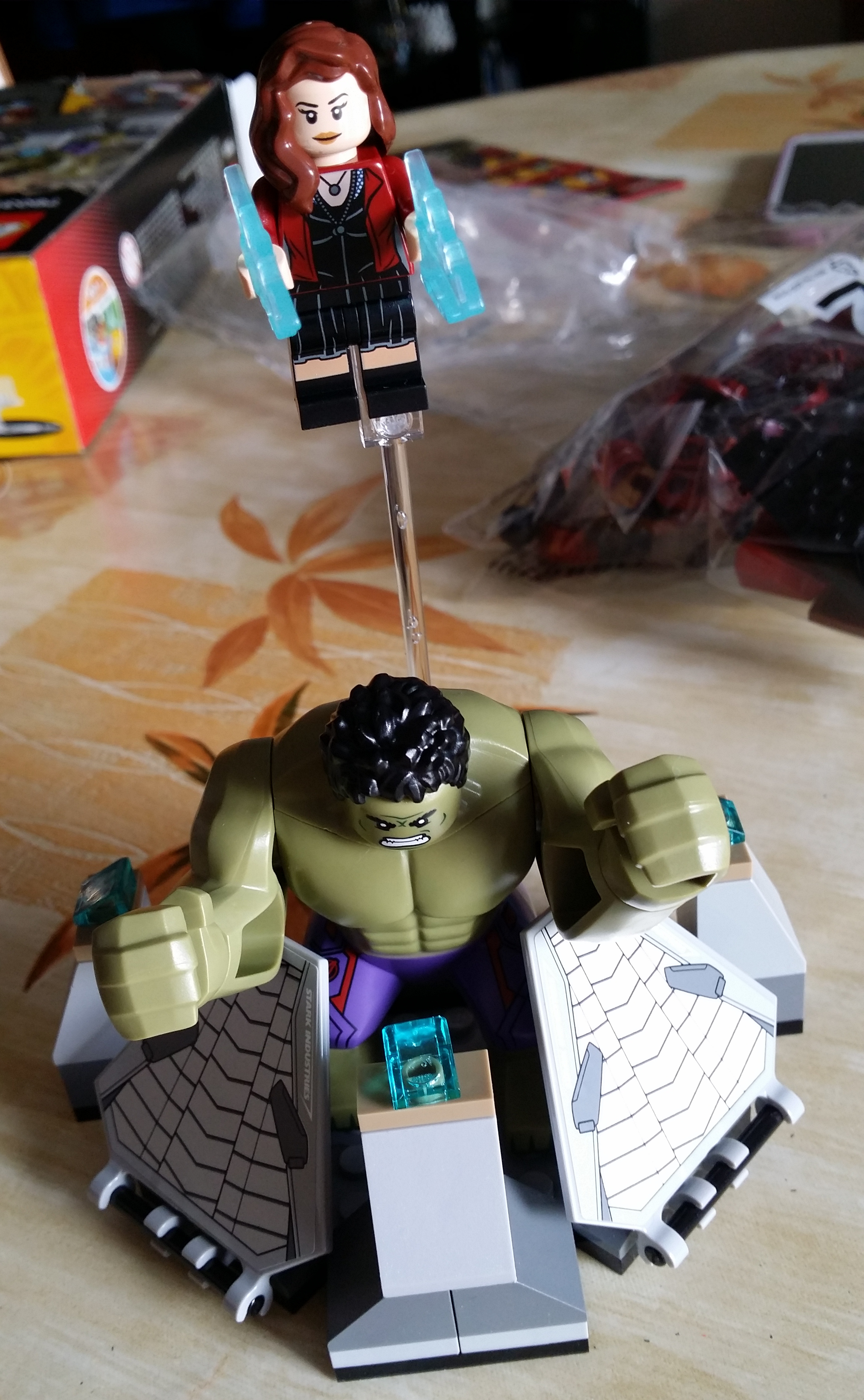Le combat du Hulk Buster
