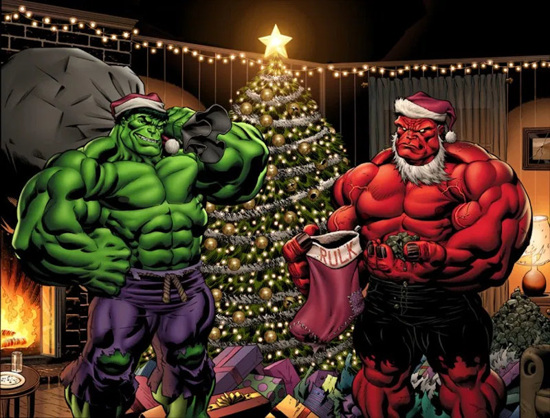 Hulk Noël (Sélection de l'Avent)