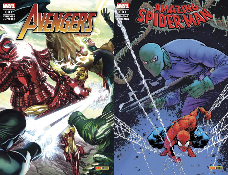 Panini Comics nouveaux softcovers Marvel en avril