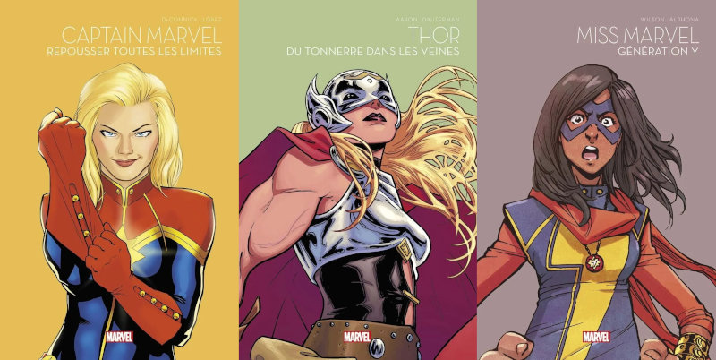 Panini Comics Collection super-héroïnes en mars 2023