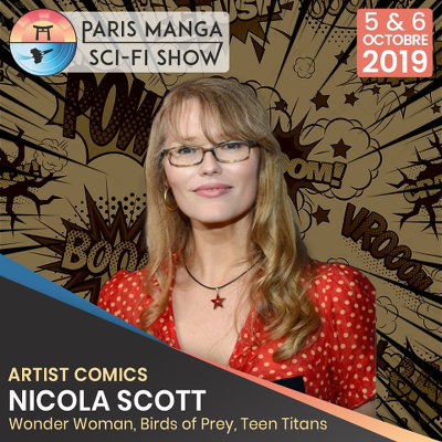 Paris Manga & Sci-Fi Show 28 : Nicola Scott