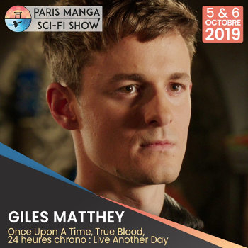 Paris Manga & Sci-Fi Show : Giles Matthey