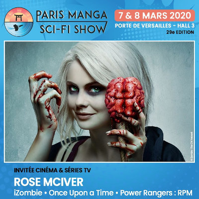 Paris Manga & Sci-Fi Show 29 : Rose McIver