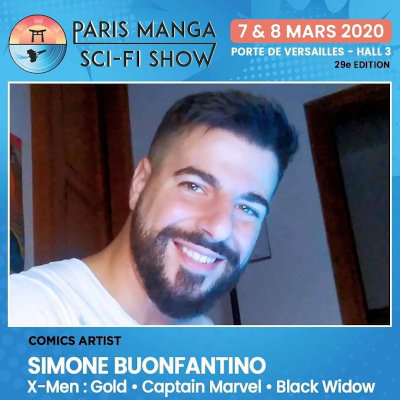 Paris Manga & Sci-Fi Show 29 : Simone Buonfantino