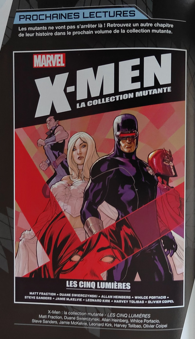 X-Men la collection mutante : Les cinq lumières