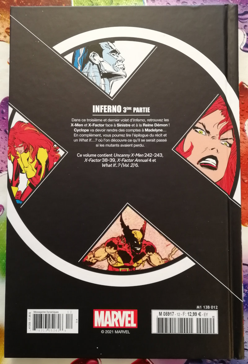 X-Men la collection mutante Inferno tome 3