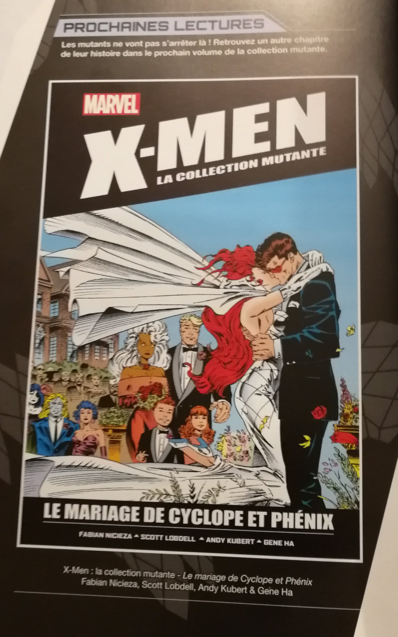 X-Men la collection mutante 15 : Le mariage de Cyclope et Phénix (Hachette)