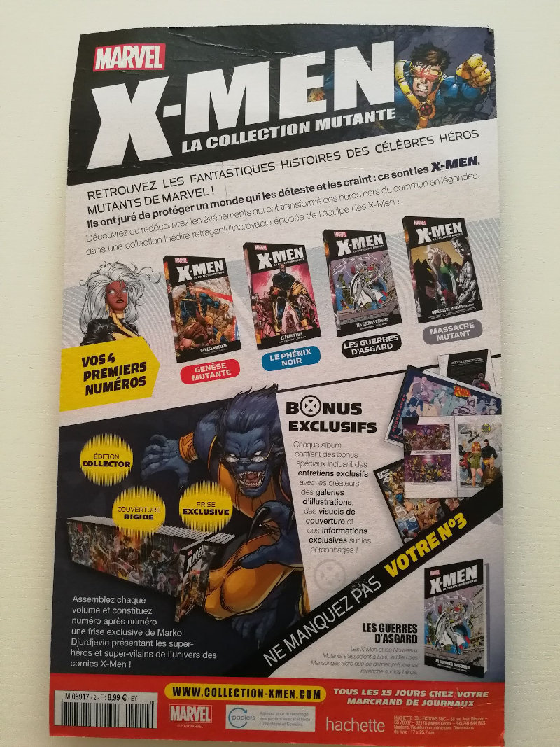 X-Men la collection mutante 2 : Le Phénix noir