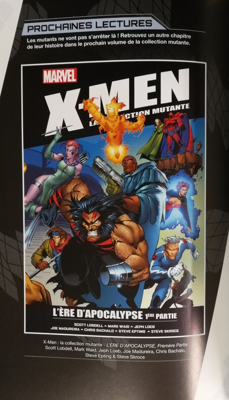 X-Men : La collection mutante : L'ère d'Apocalypse tome 1