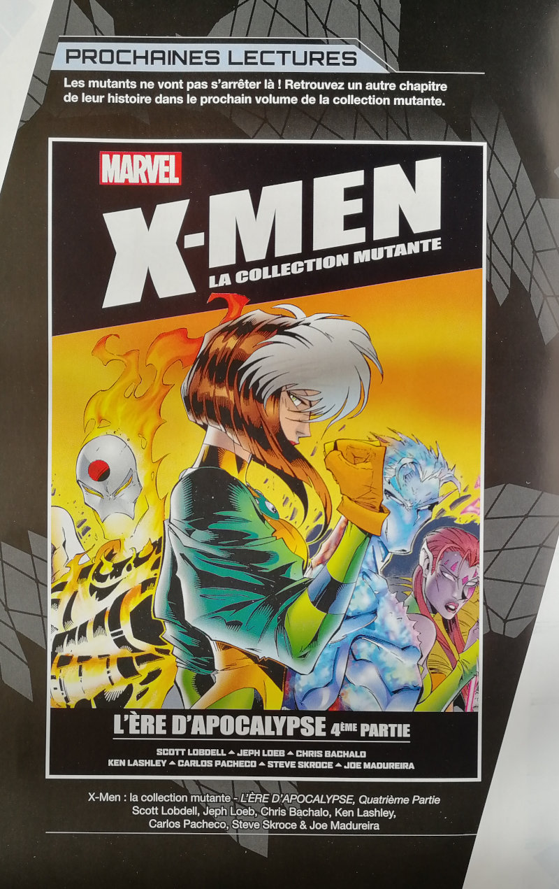 X-Men : La collection mutante : L'ère d'Apocalypse 4eme partie