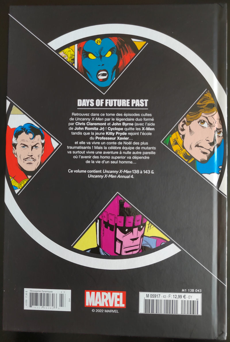 X-Men : La collection mutante : Days of future past