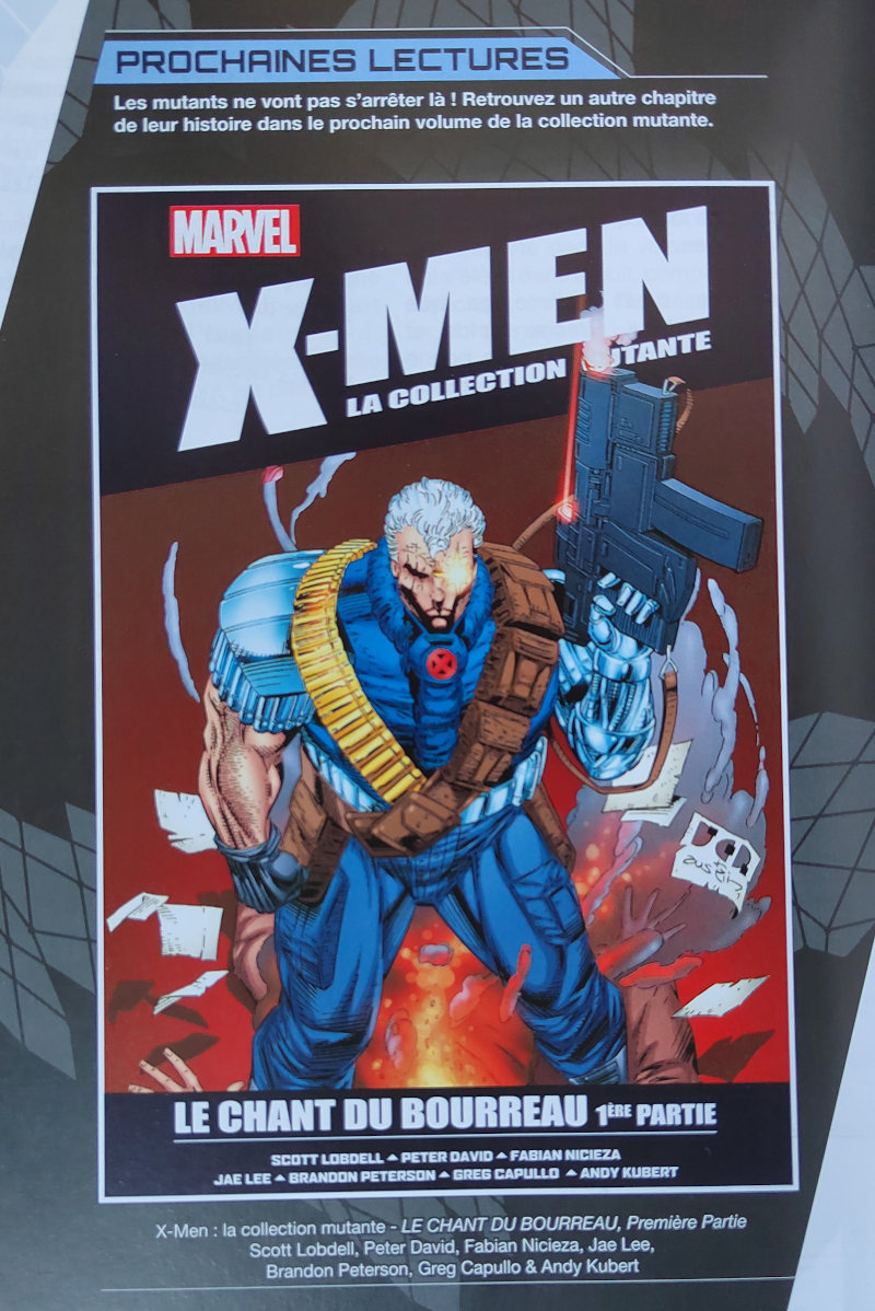 X-Men : La collection mutante : Le chant du bourreau