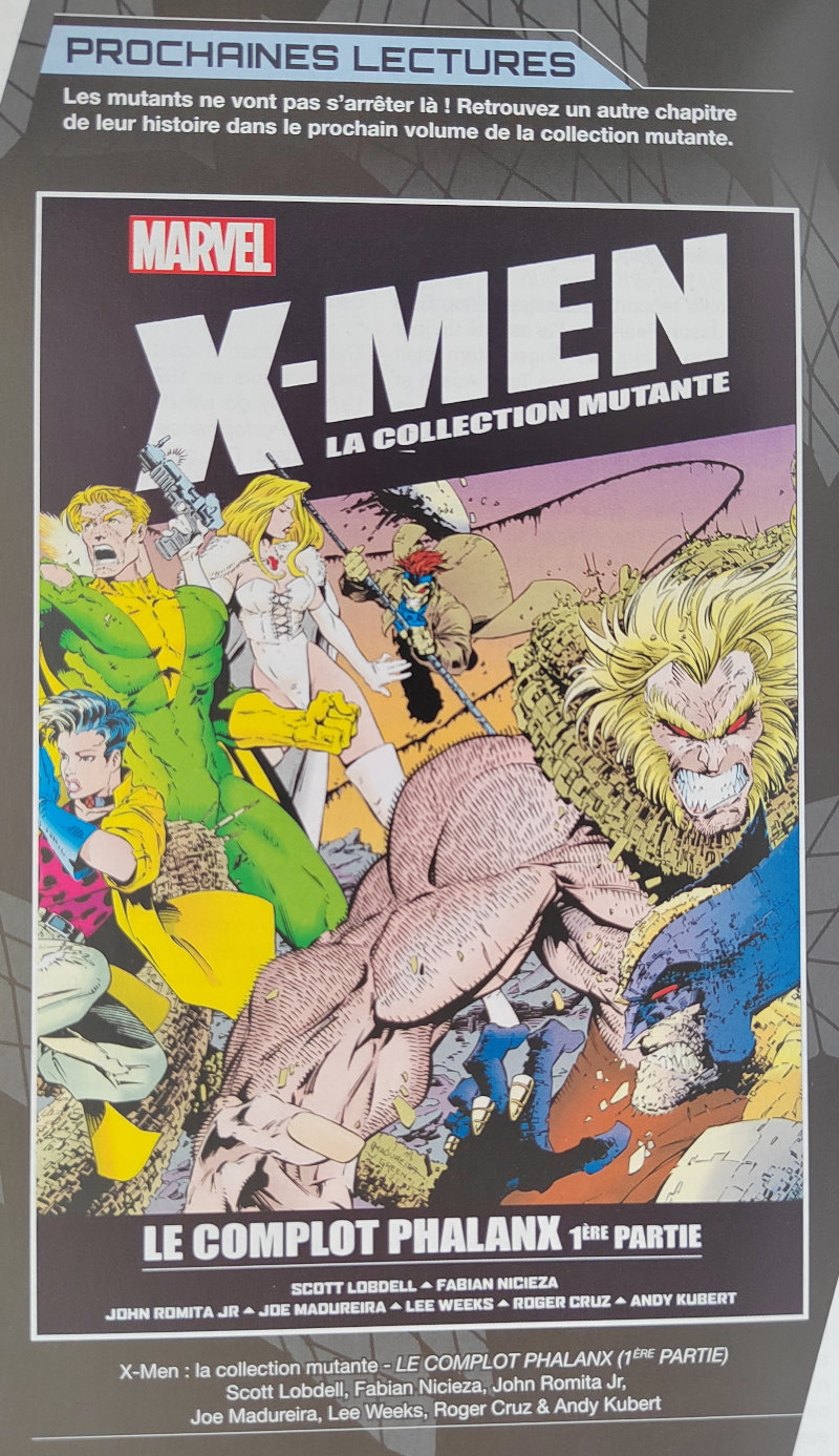 X-Men la collection mutante : Le complot Phalanx 1ère partie