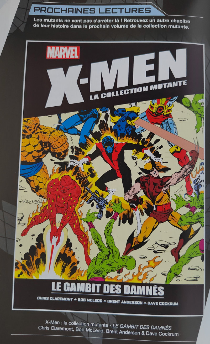 X-Men la collection mutante : Le gambit des damnés