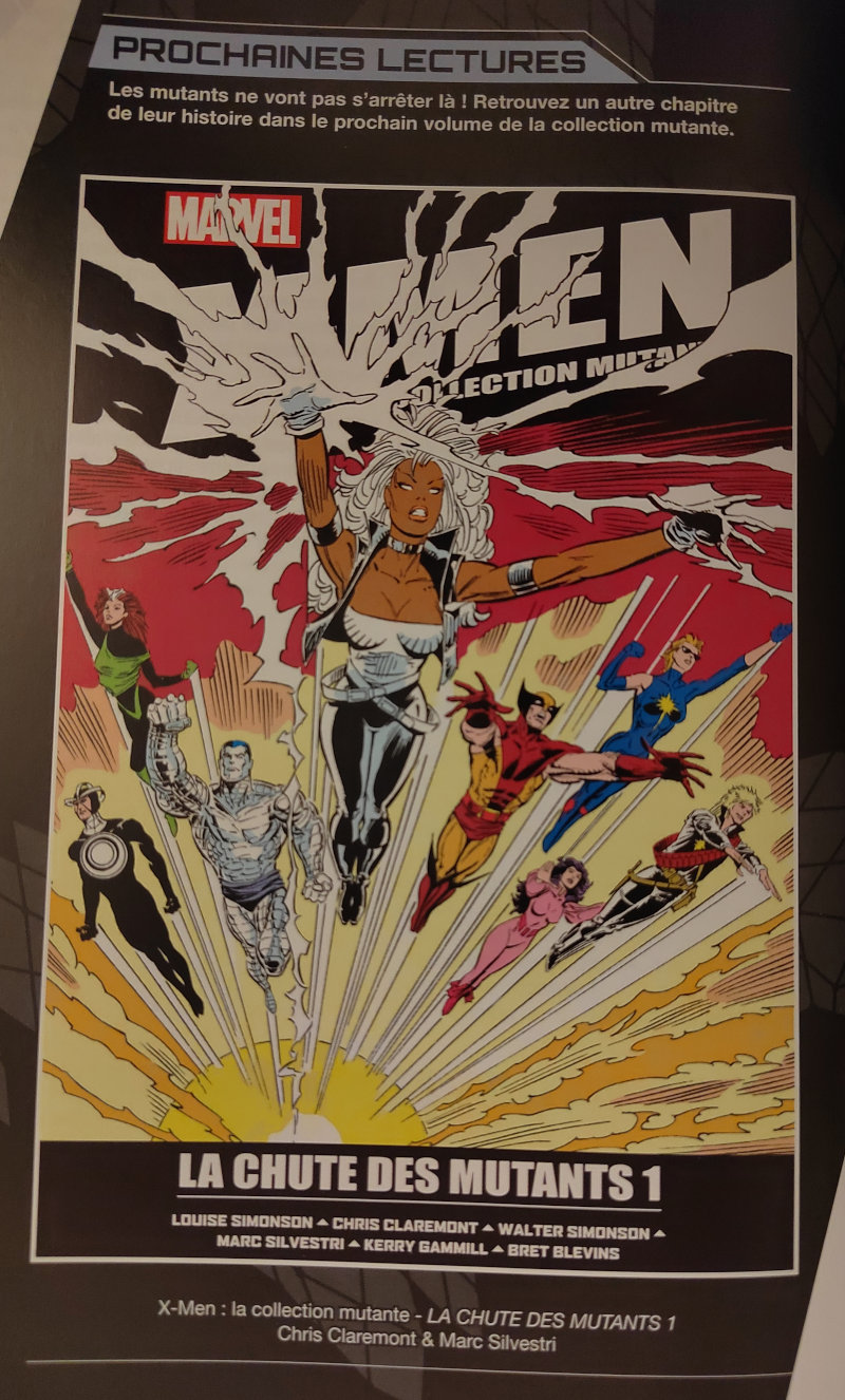 X-Men la collection mutante : La chute des mutants 1