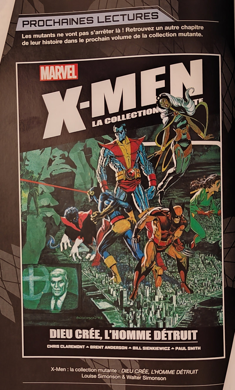 X-Men la collection mutante : Dieu crée, l'homme détruit