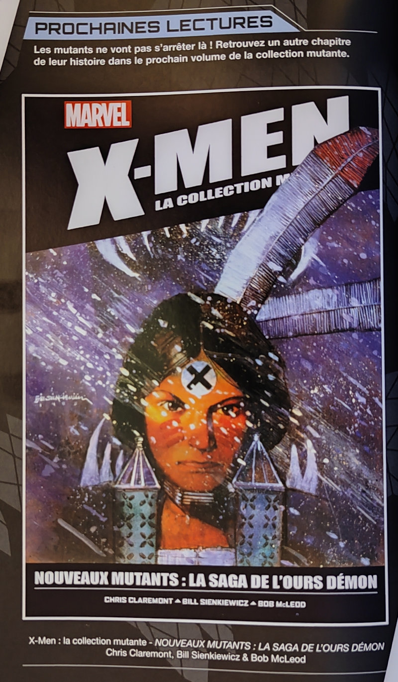 X-Men : La collection mutante - Les nouveaux mutants La saga de l'ours démon