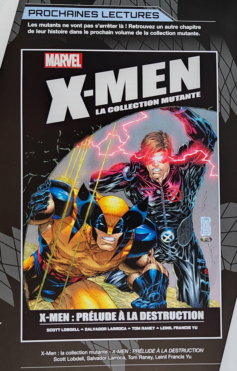 X-Men la collection mutante : Prélude à la destruction