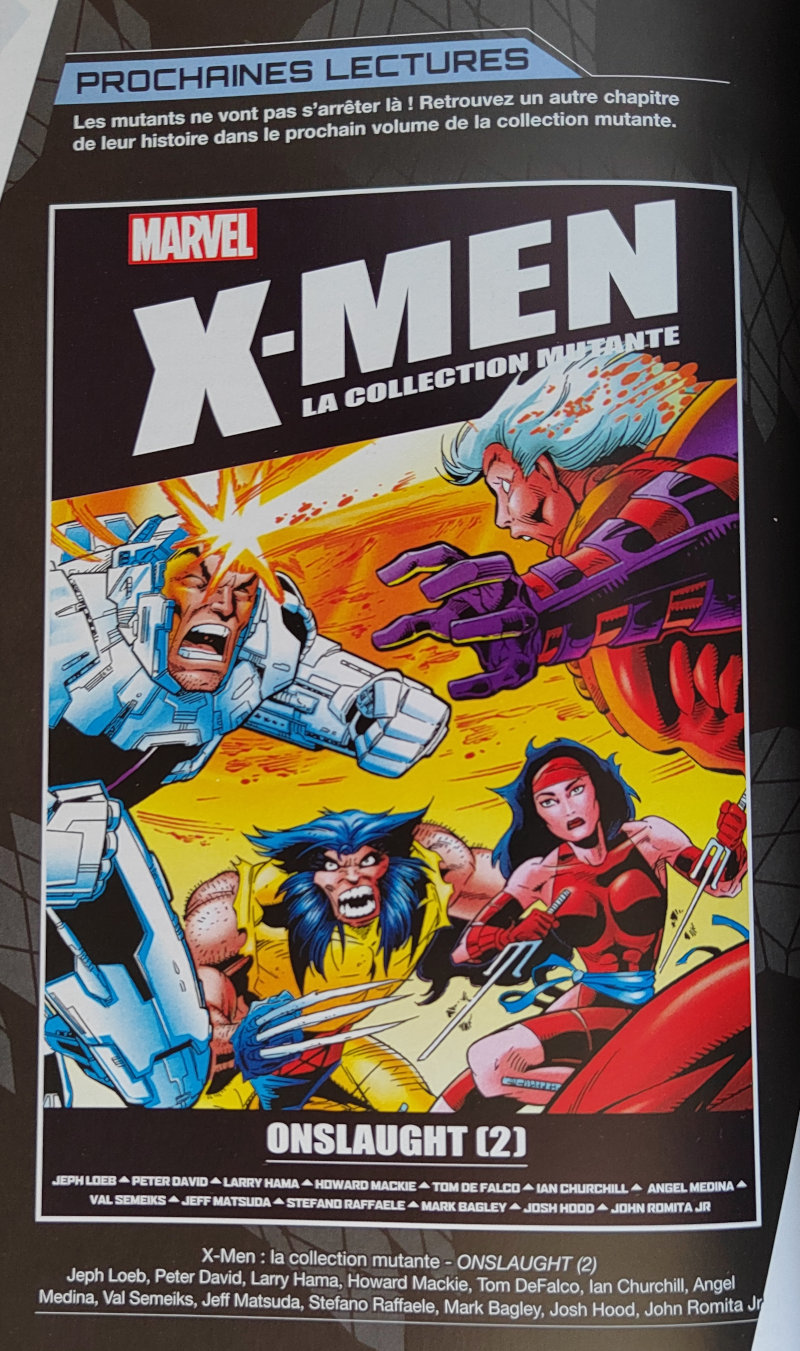 X-Men la collection mutante : Onslaught (2)