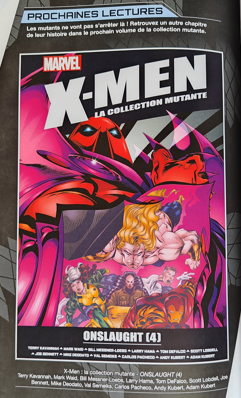 X-Men la collection mutante : Onslaught (4)