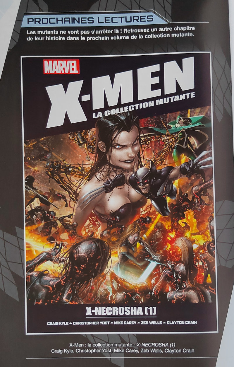 X-Men : La collection mutante : X-Necrosha 1