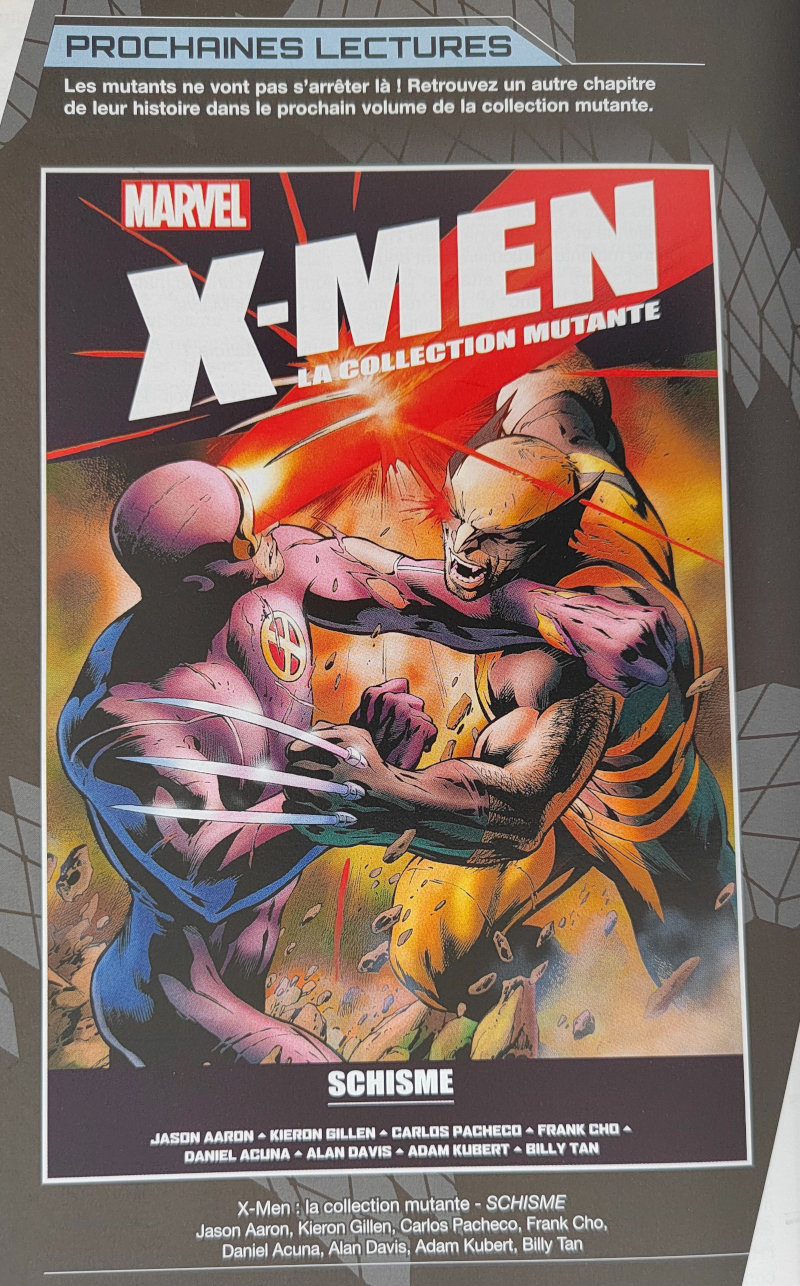 X-Men la collection mutante : Schisme