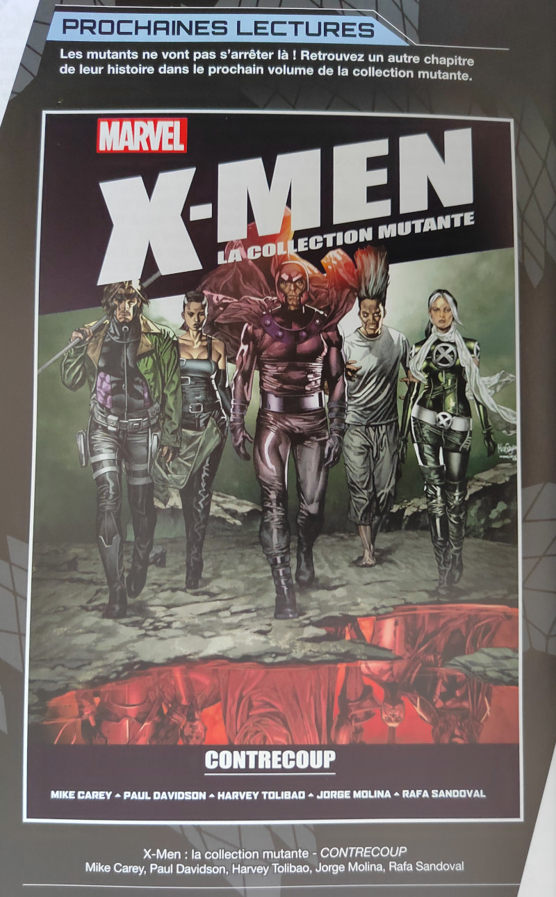 X-Men la collection mutante : Contrecoup