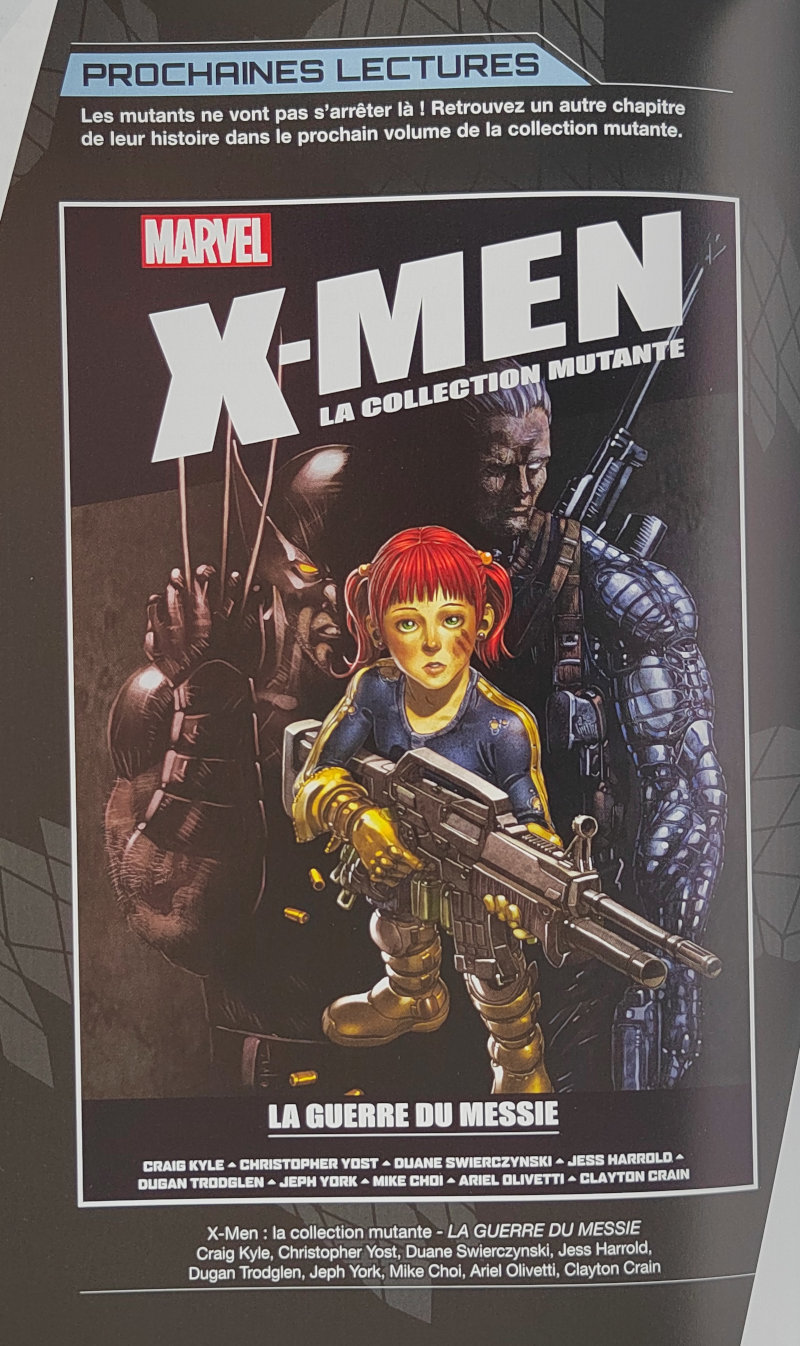 X-Men la collection mutante : La guerre du messie